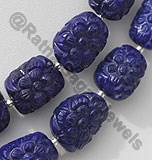 Lapis Gemstone Carved Nugget