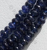 Sapphire Gemstone  Faceted Rondelles