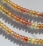 Songea Sapphire  Faceted Rondelles