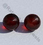 Spessartite Garnet Half Drilled Gemstones