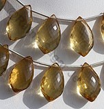 Honey Quartz Dolphin Shape Beads