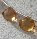 Imperial Topaz  Heart Briolette