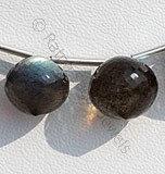 Labradorite Gemstone Onion Shape