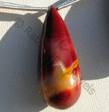 Mookaite Jasper Plain Tear Drops