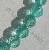 Apatite Gemstone Beads  Faceted Rounds