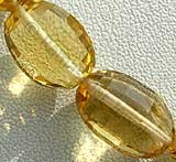 Honey Quartz  Oval Faceted
