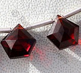 Garnet Gemstone Polygon Diamond Cut